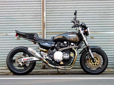 Z900RS MID-KNIGHT スリップオン モナカマフラー ミッドナイト