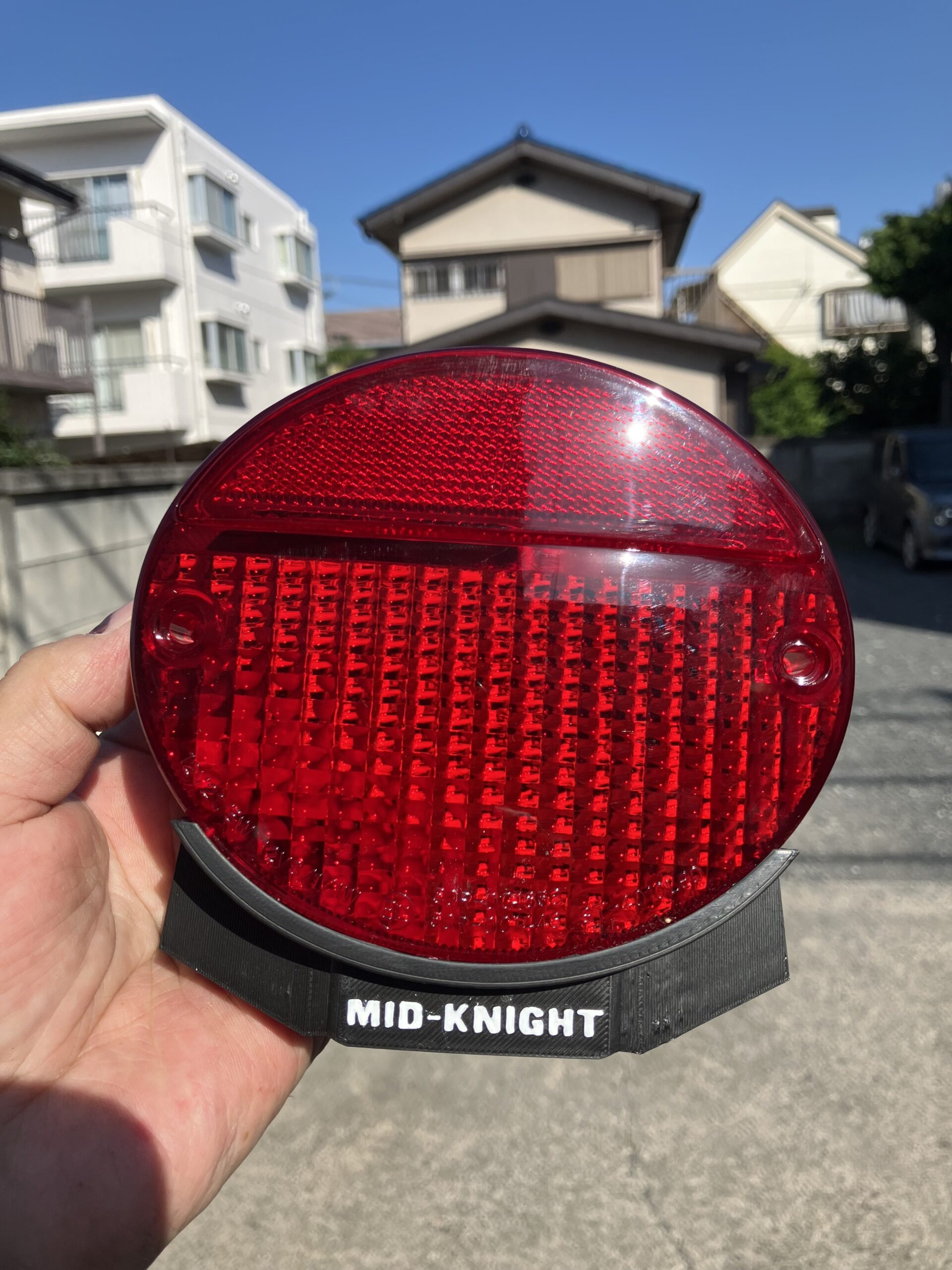 MID-KNIGHTオリジナル 袴付きテールレンズ 3色
